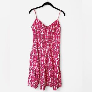 SALE✨ Tommy Hilfiger (10) Y2K midi dress, floral, spaghetti straps, 100% cotton